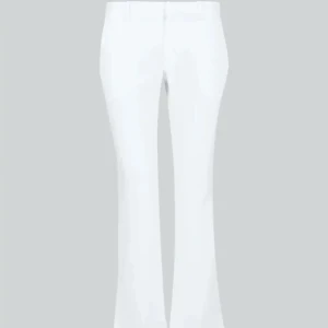 Kostymbyxor  - Vita kostymbyxor med slits från bikbok! 