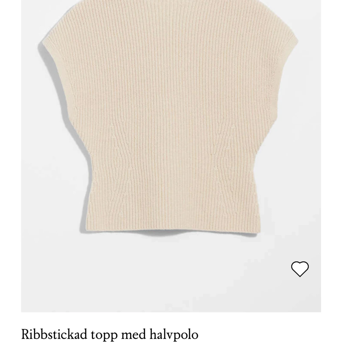 & Other Stories stickad topp  - 93