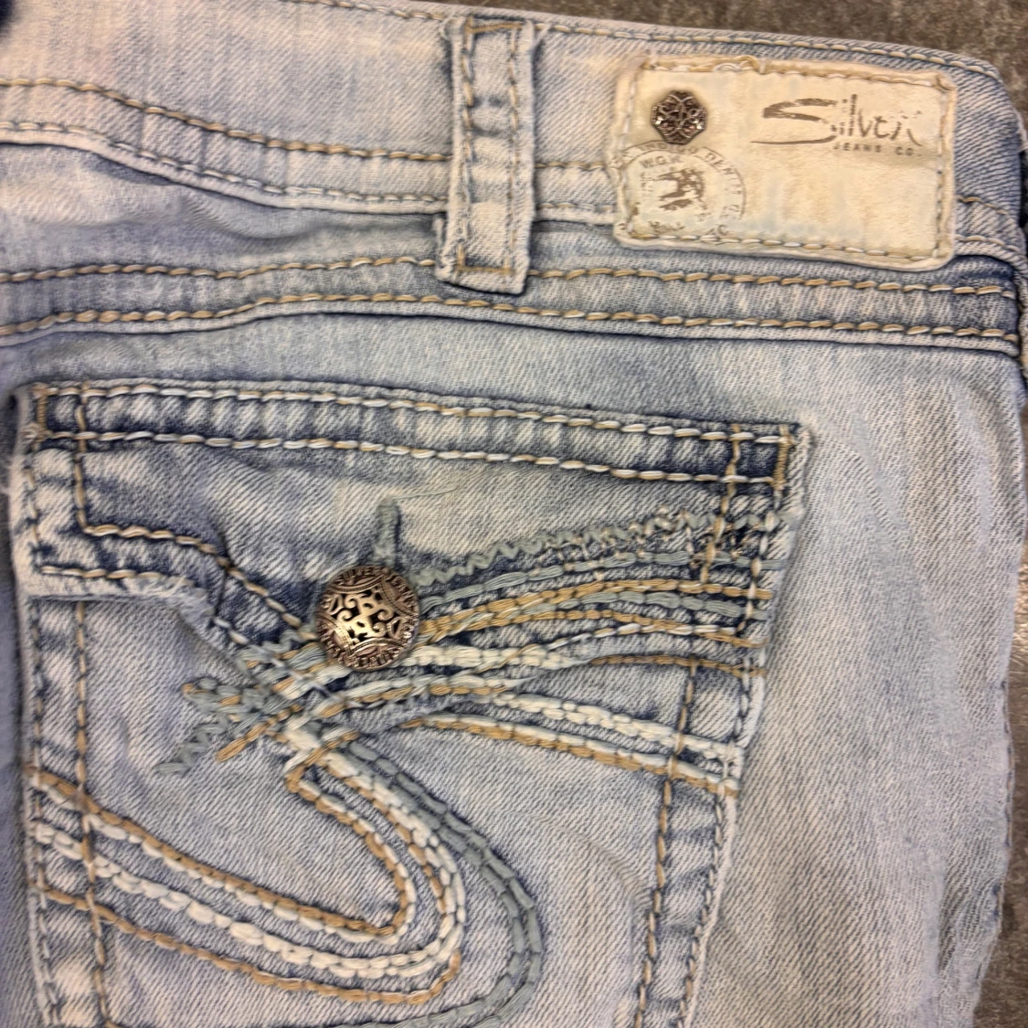 Ljusblå jeans från Silver - 91