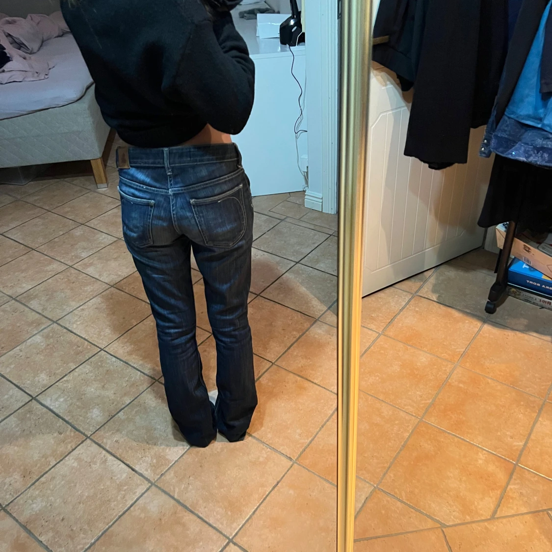 Lågmidjade jeans  - 91