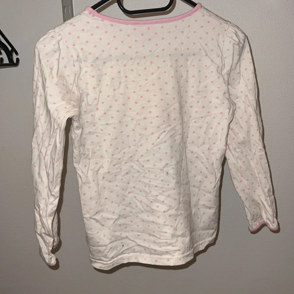 Vit långärmad tröja med Disney-prinsessor - 90