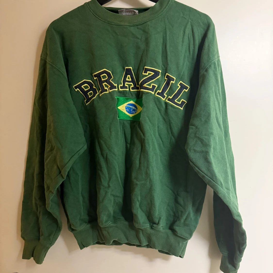 Grön sweatshirt från Nicks World - 90