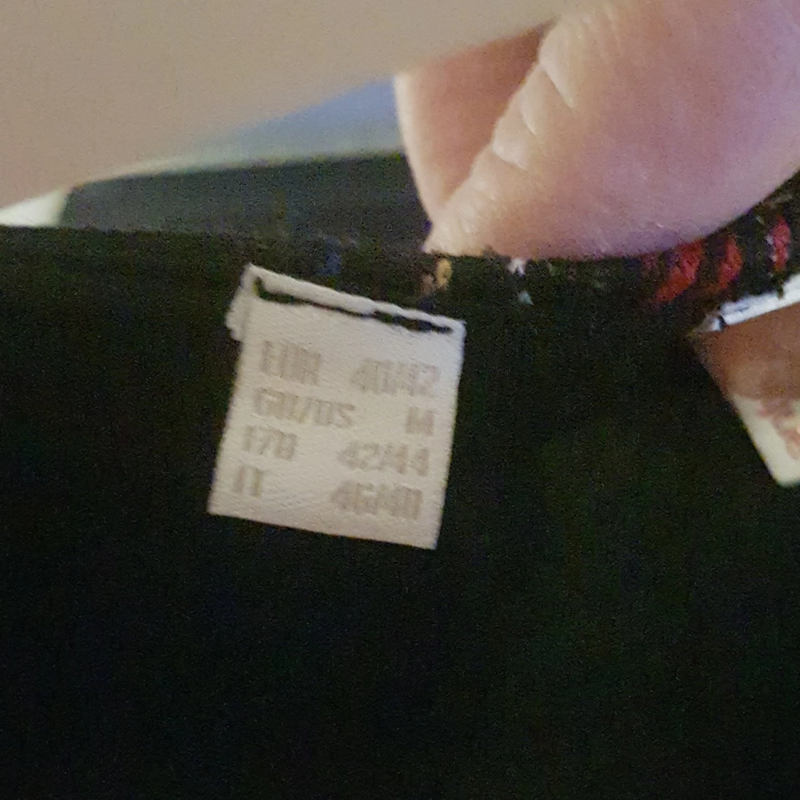 Rutig omlottklänning från Bodyflirt - 92