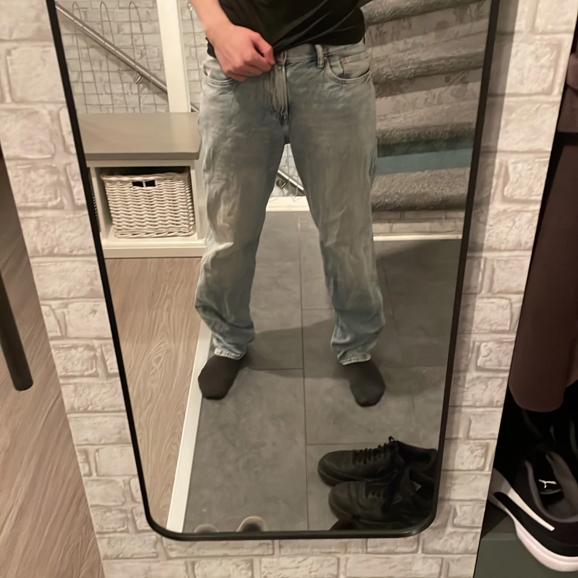 Ljus blå jeans från H&M