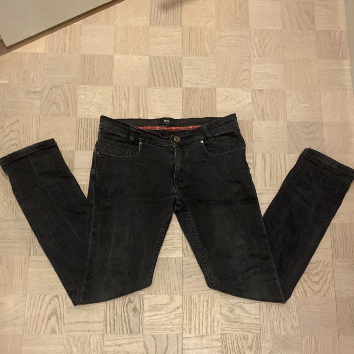 Svarta jeans från Hugo Boss