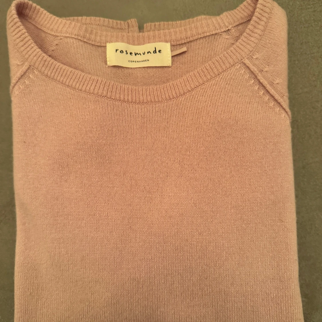 Rosa stickad tröja från Rosemunde - 92
