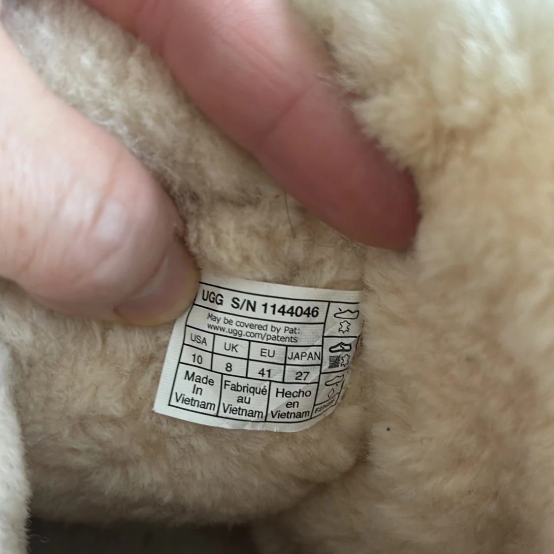 Bruna UGG boots med foder - 2