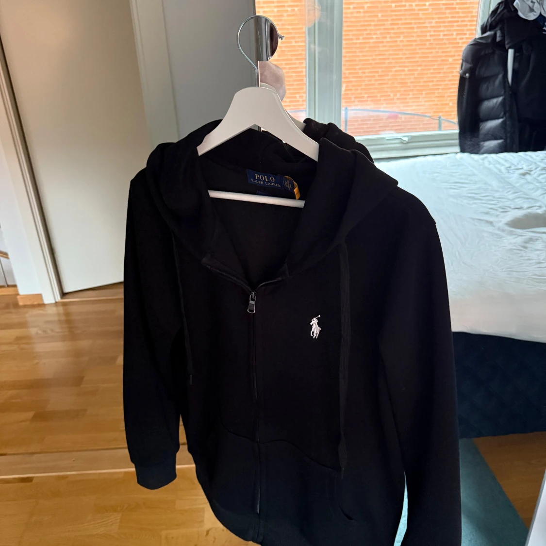 Svart polo kofta  - 1