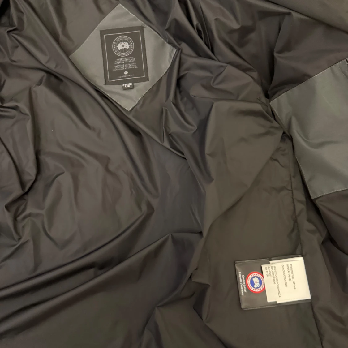 Grå dunjacka från Canada Goose - 1