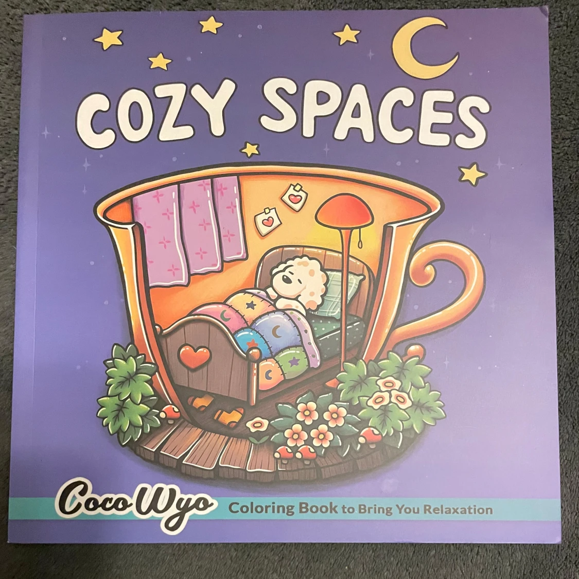 Cozy Spaces CocoWyo målarbok