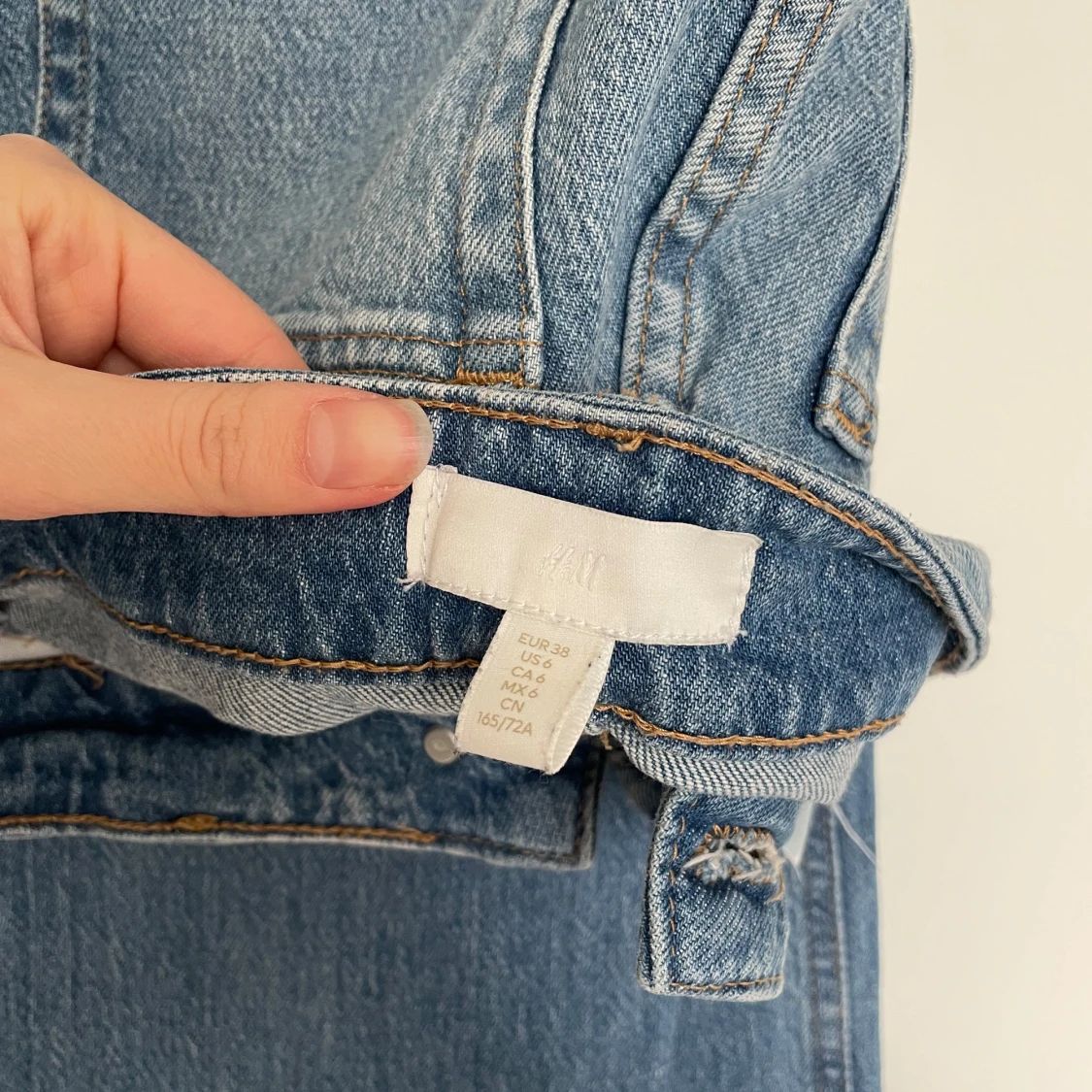 Blå jeans från H&M - 2