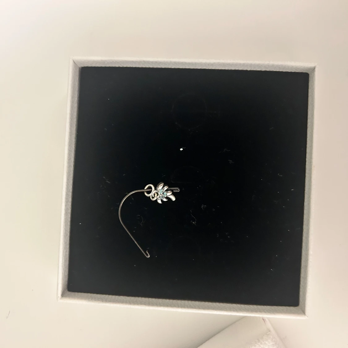 Silverörhänge med palm från Pandora - 2