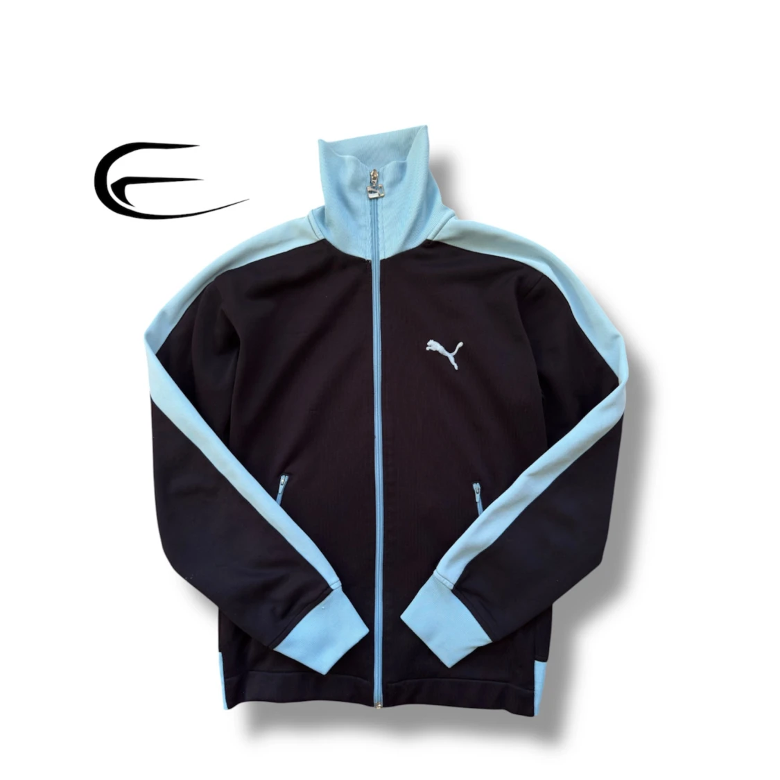 Svart och ljusblå tröja från Puma