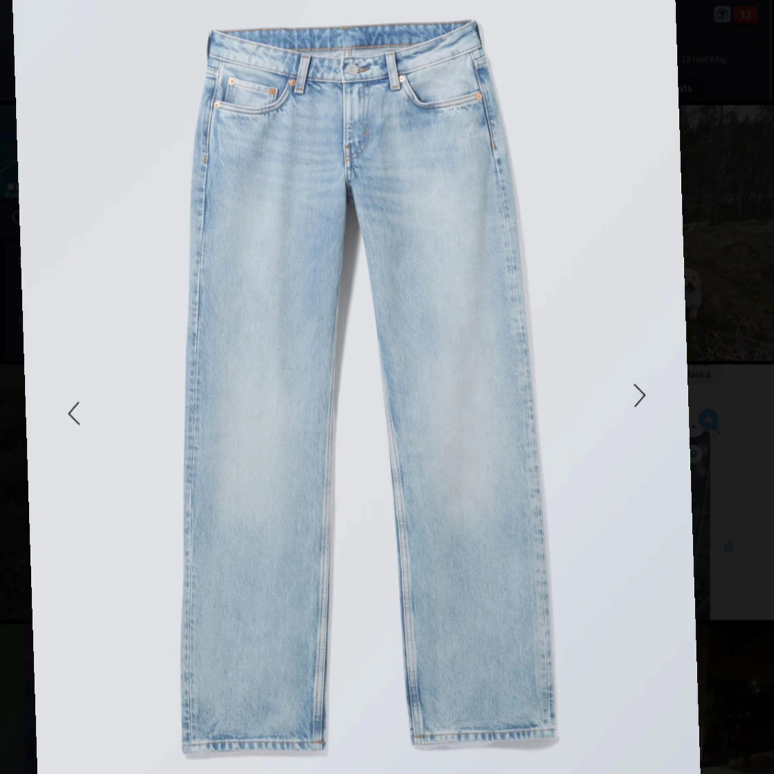 Arrow Low Waist Jeans - 1