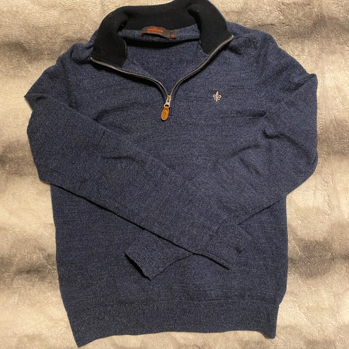 Morris zip 100% merinoull