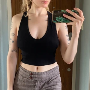 Topp - Superfin topp! Köpte på sellpy men har inte använt. Stretchig och skön!