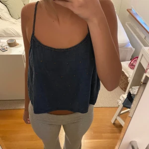 Blå topp - Blå topp från Zara (Storlek L men funkar lika bra för M) 