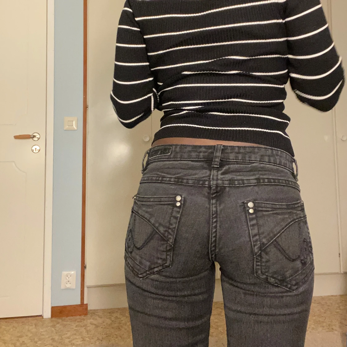 Svarta jeans från Lab Industries - 90