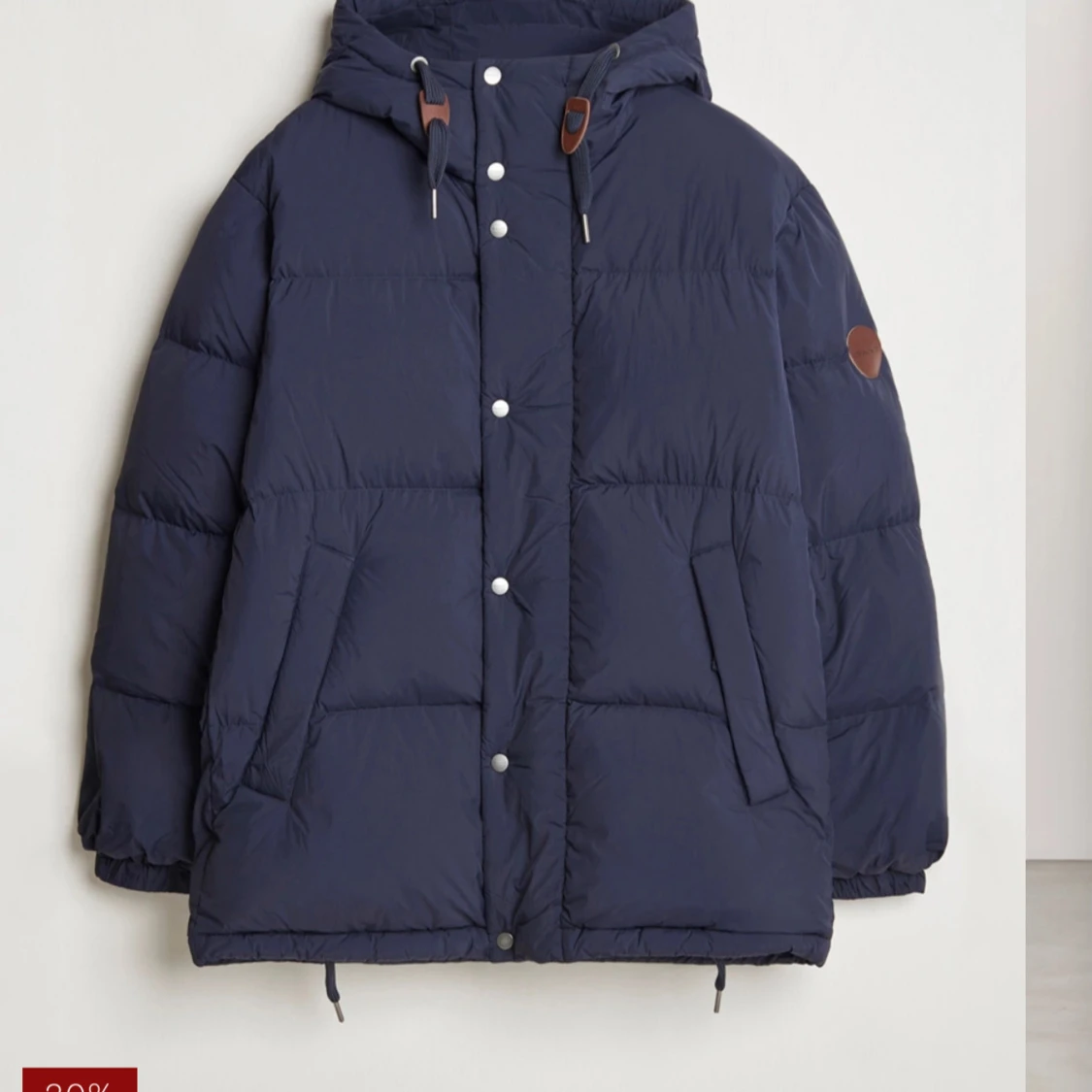 Gant Mörkblå pufferjacka 