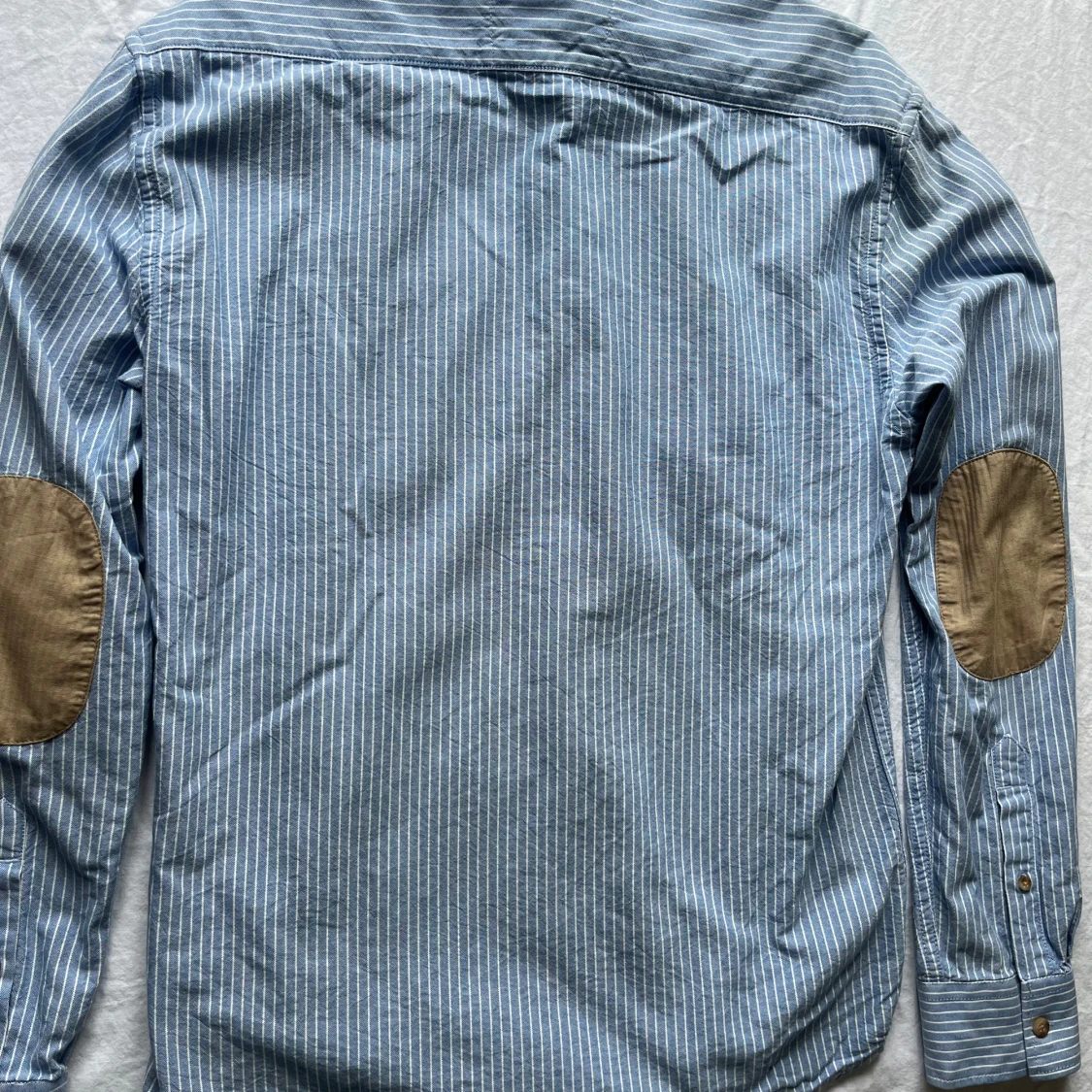 Blå randig skjorta från Selected Jeans - 90