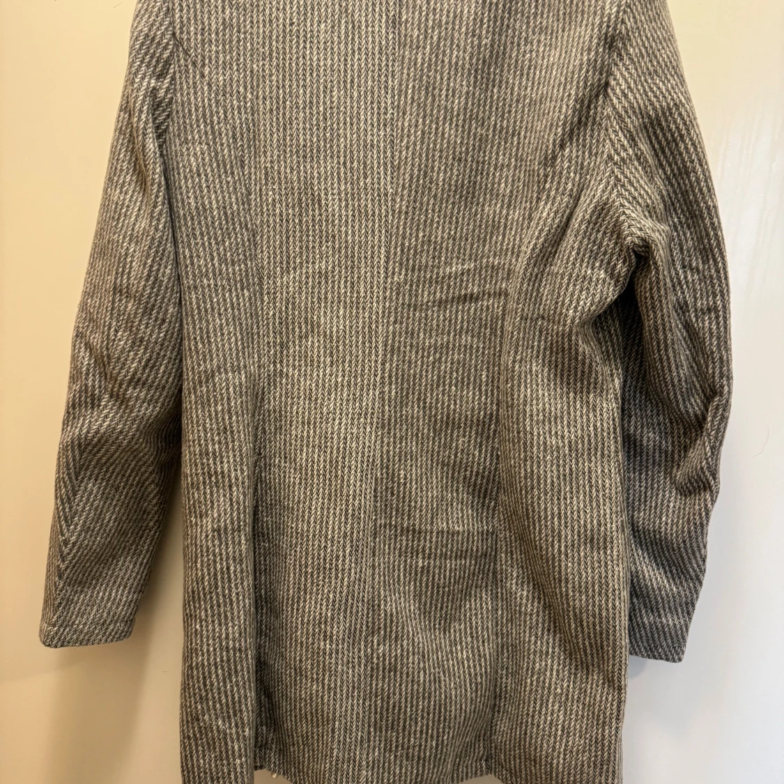 Grå randig kavaj - 90