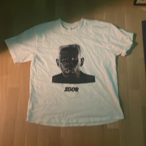 Vit tyler the creator tshirt  - vit tyler the creator tshirt storlek L knappt använd. 