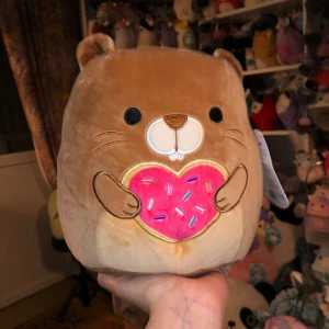 Squishmallows bäver  - Nyskick ej lekt med