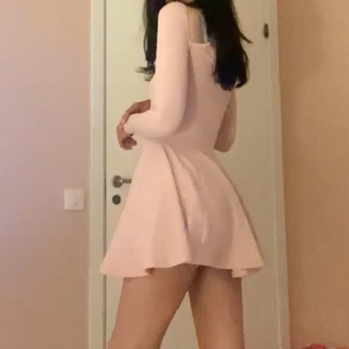 Fin rosa klänning - 92