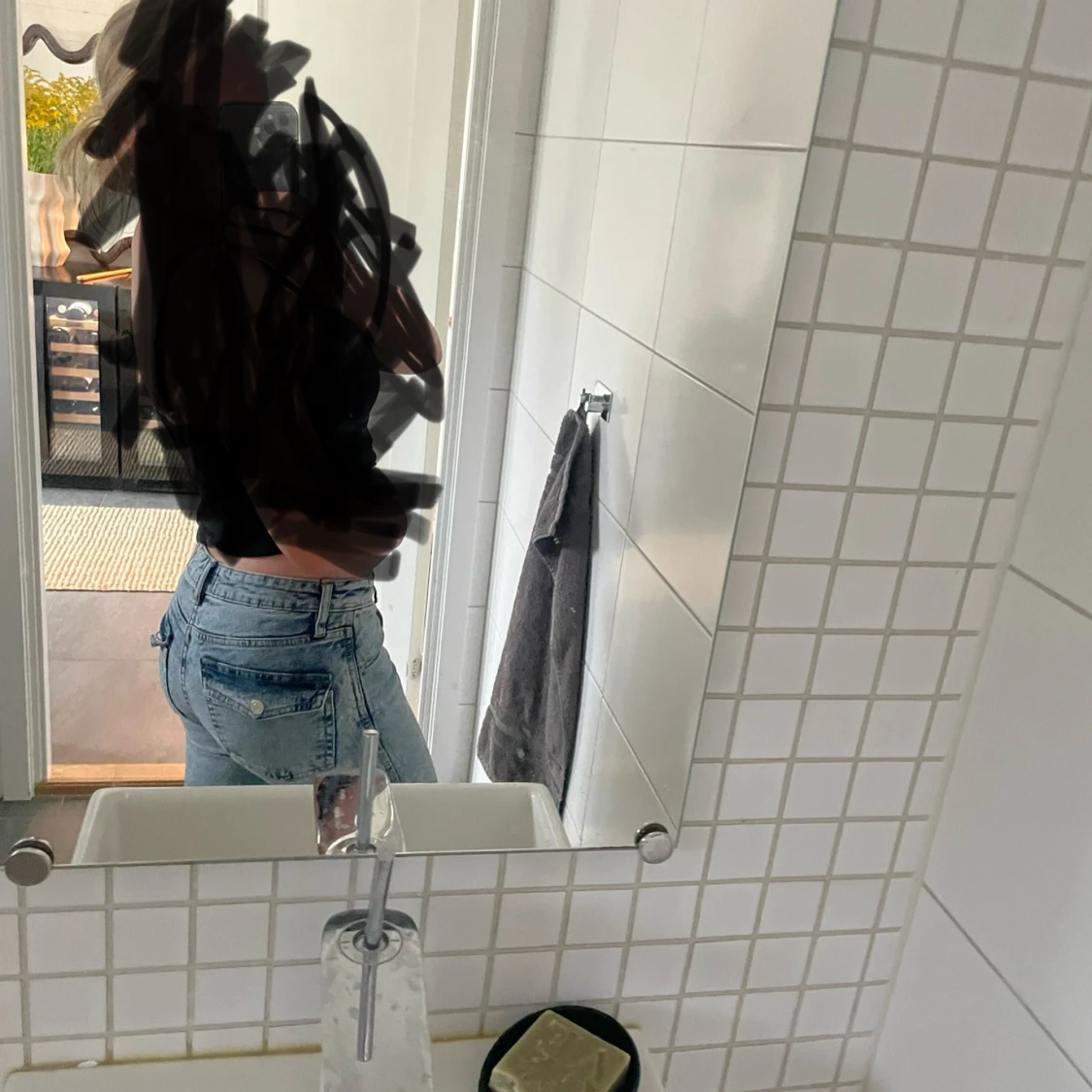 Snygga bootcut jeans - 90