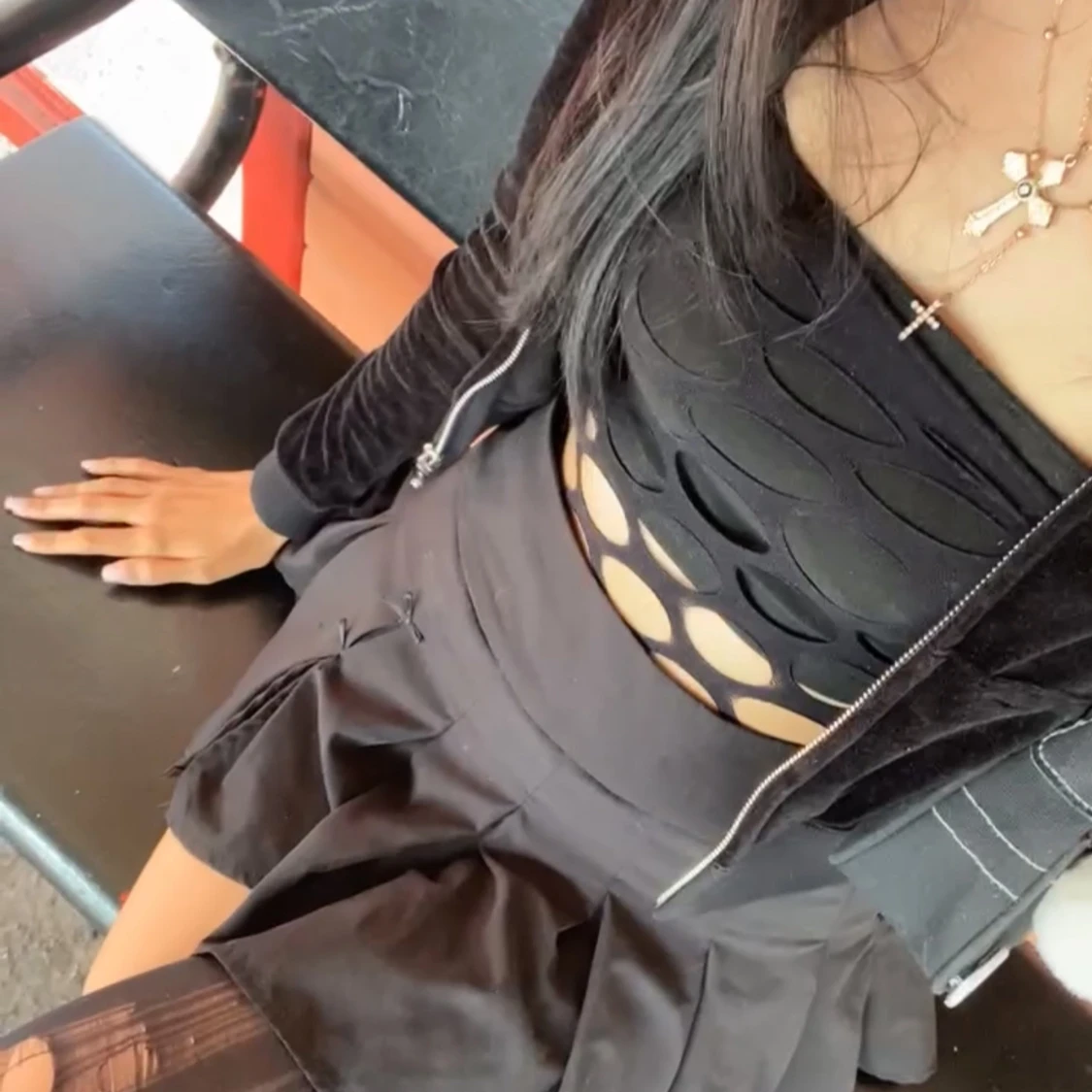 Super stretch topp - 91