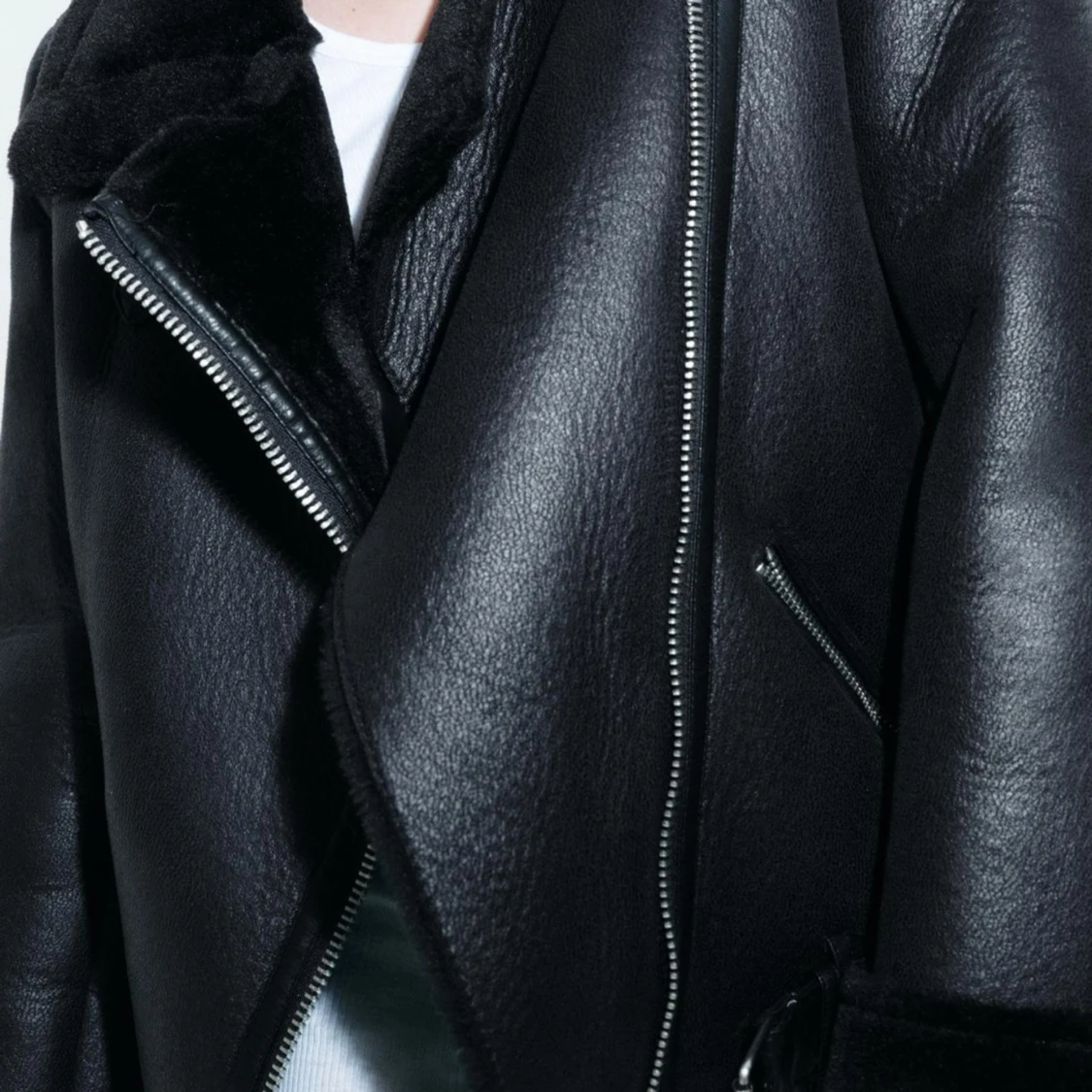 Zara Skinnjacka/ Leatherjacket - 90