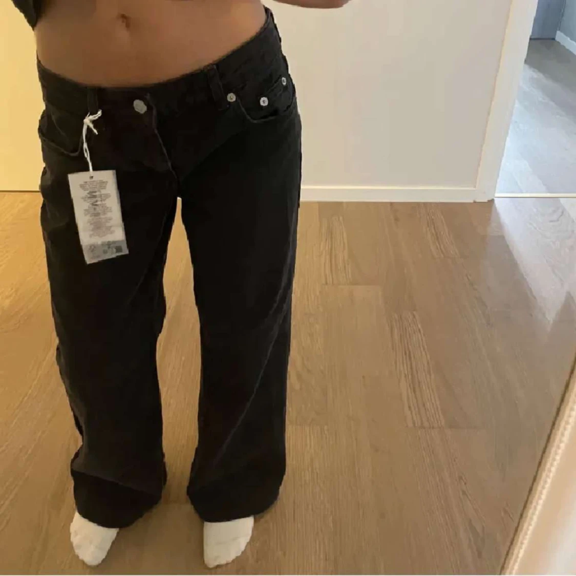 Lågmidjade jeans