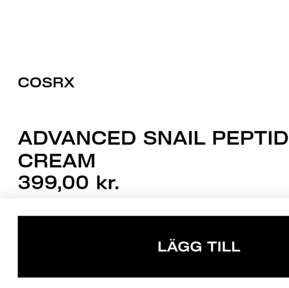 Säljer då jag är allergisk mot den. Köpt för 399kr på h&m (endast testad 1 gång) andvänd gärna köp nu❤️. Skönhet.