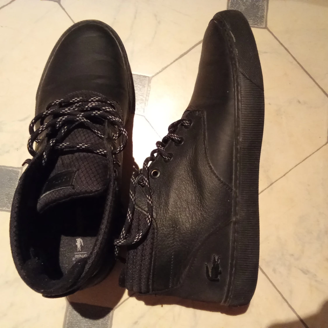 Svarta sneakers från Lacoste - 3