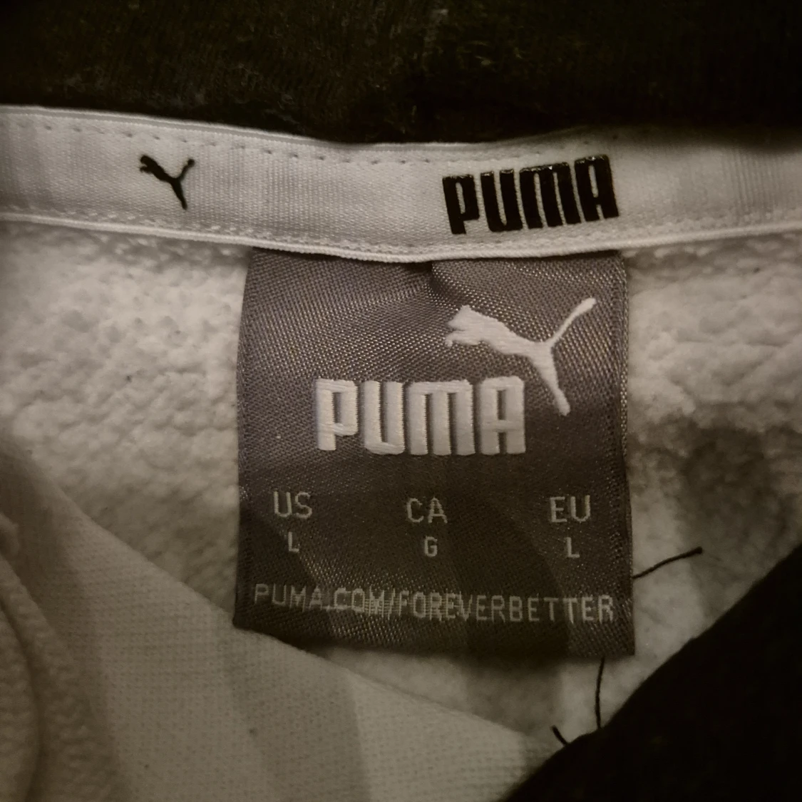 Vit hoodie från Puma - 1