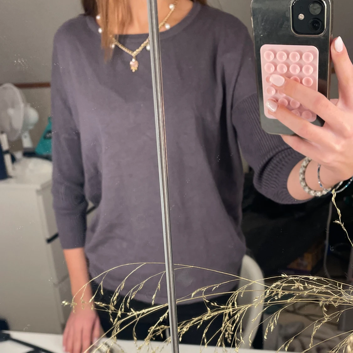 Lila tröja från Saint Tropez