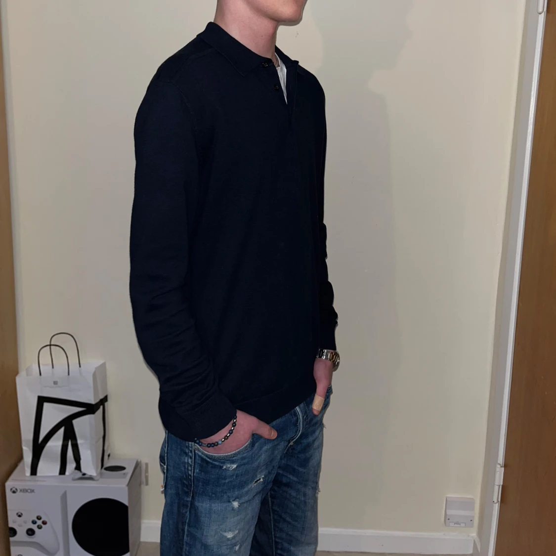 Långärmad piké  - 2