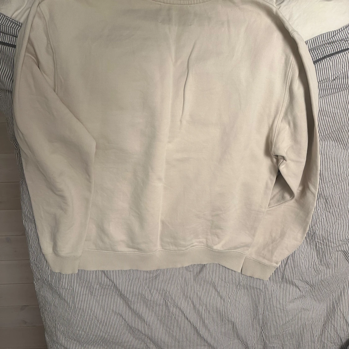 Vit sweatshirt från Axel Arigato Varsity Bird - 1