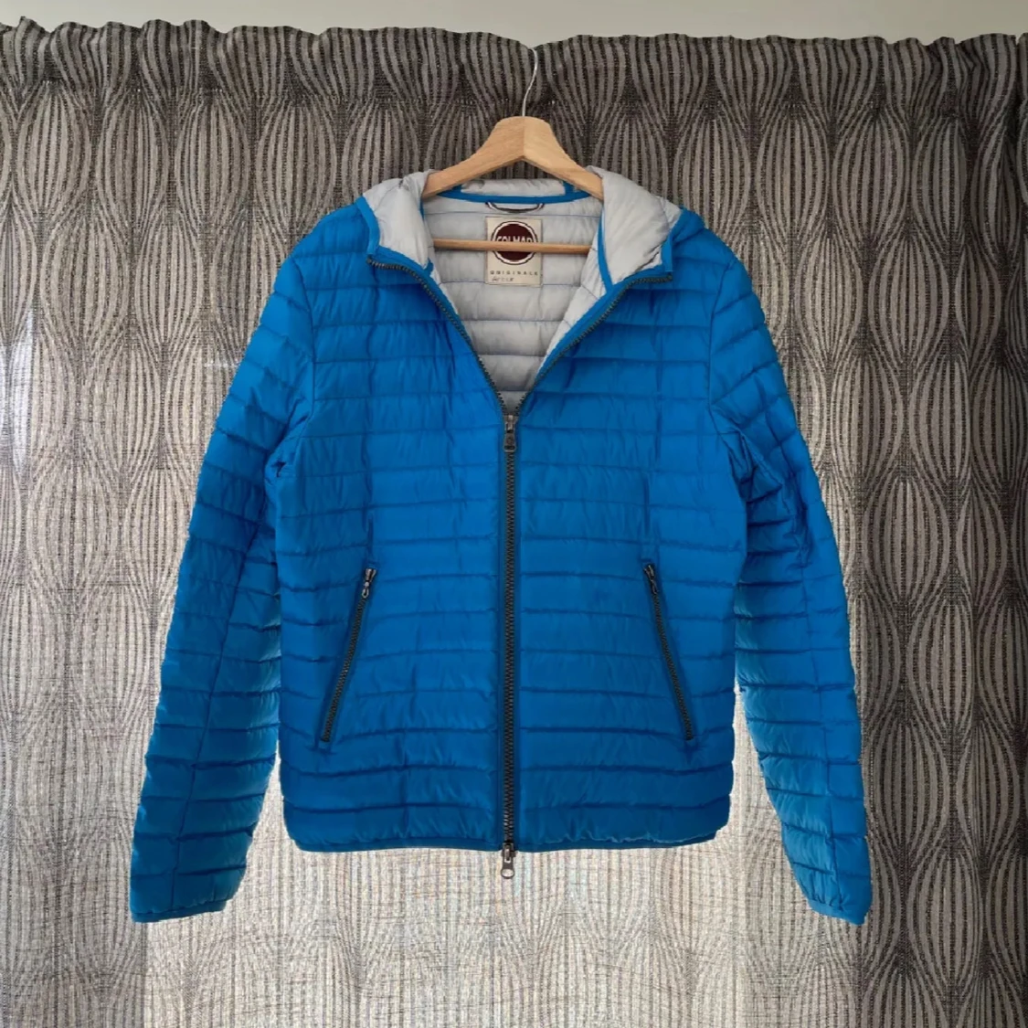 Blå colmar jacka - 90