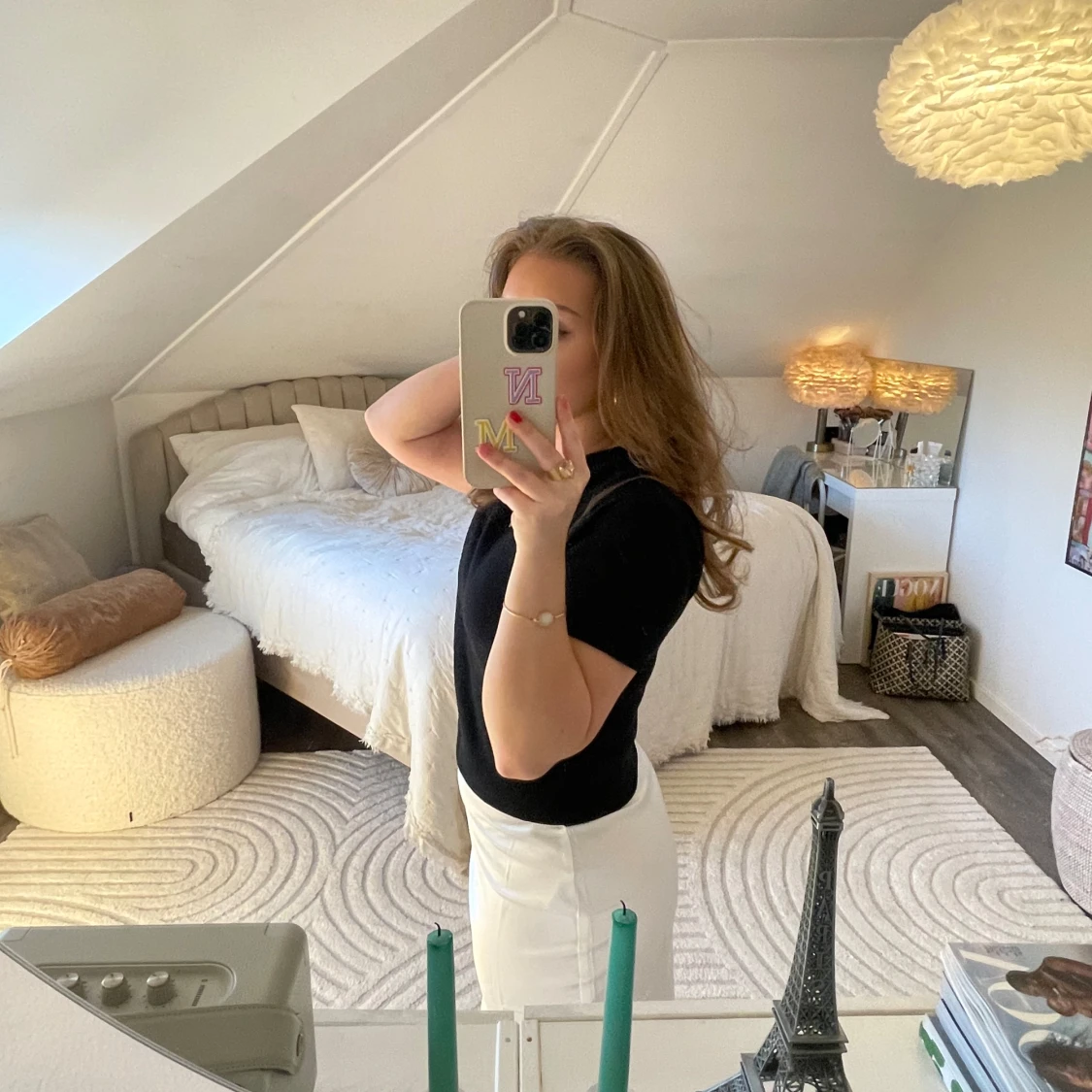 Stickad tshirt  - 90