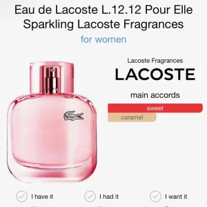 Lacoste  - 5ml / 60kr 10ml / 120kr