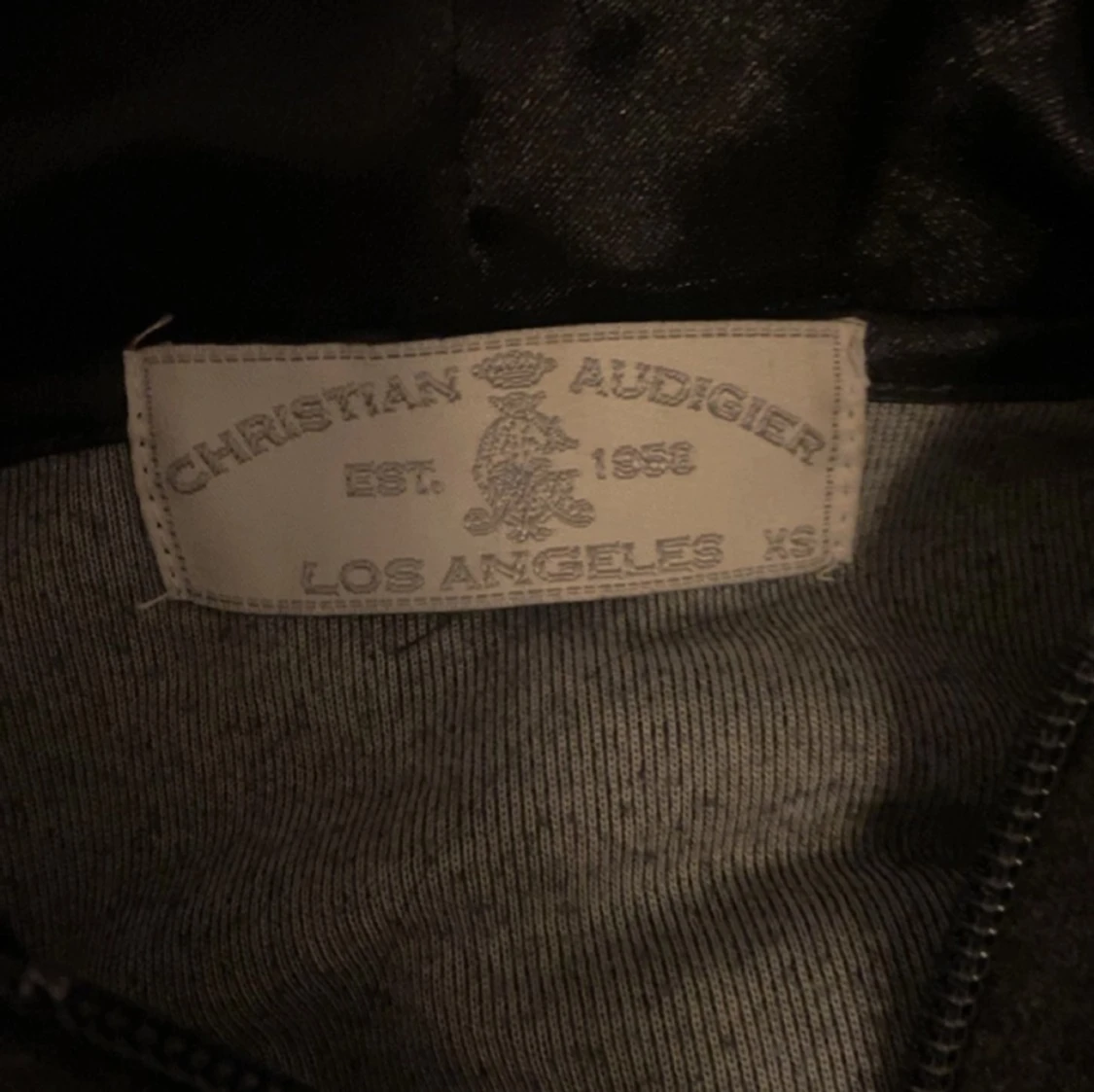 Christian adigier zip up hoodie  - 2
