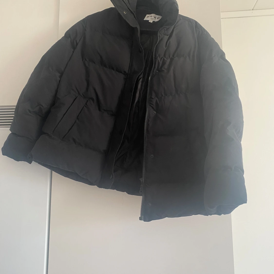 Vinterjacka med bälte - 90