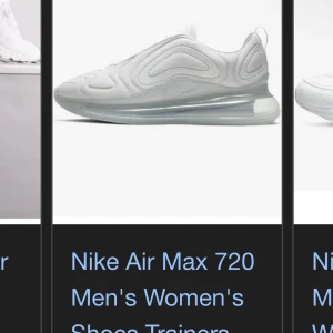 Nike Air Max 720 white  - Helt nya storlek 39