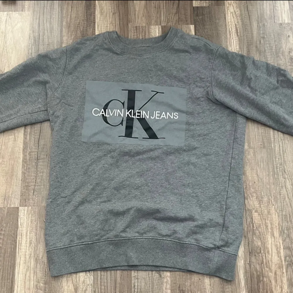 Calvin Klein tröja i bra skick, har tyvvär blivit liten på mig . Hoodies.