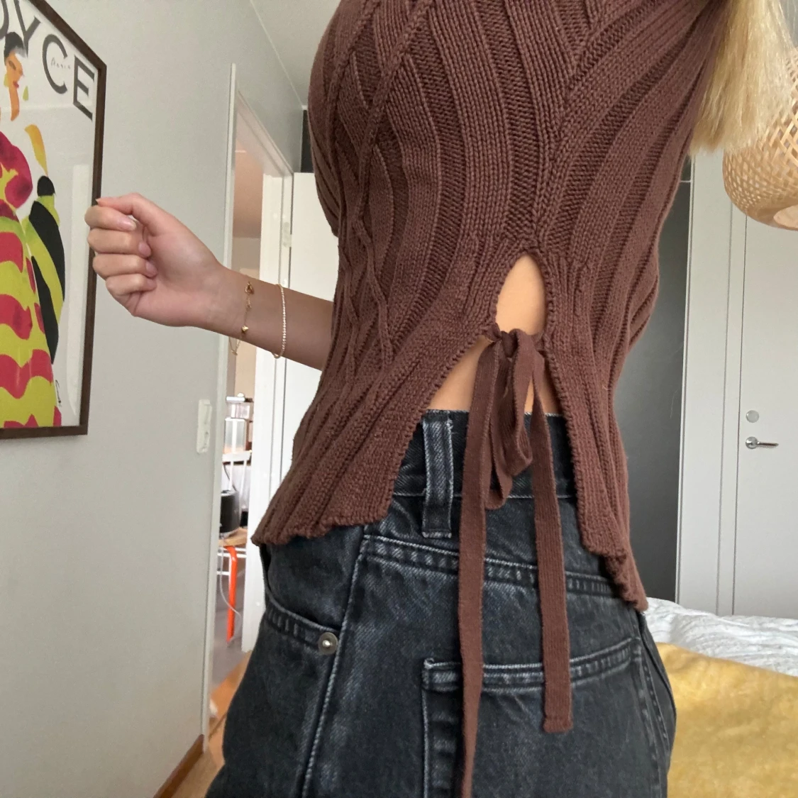 Stickad topp Zara - 90