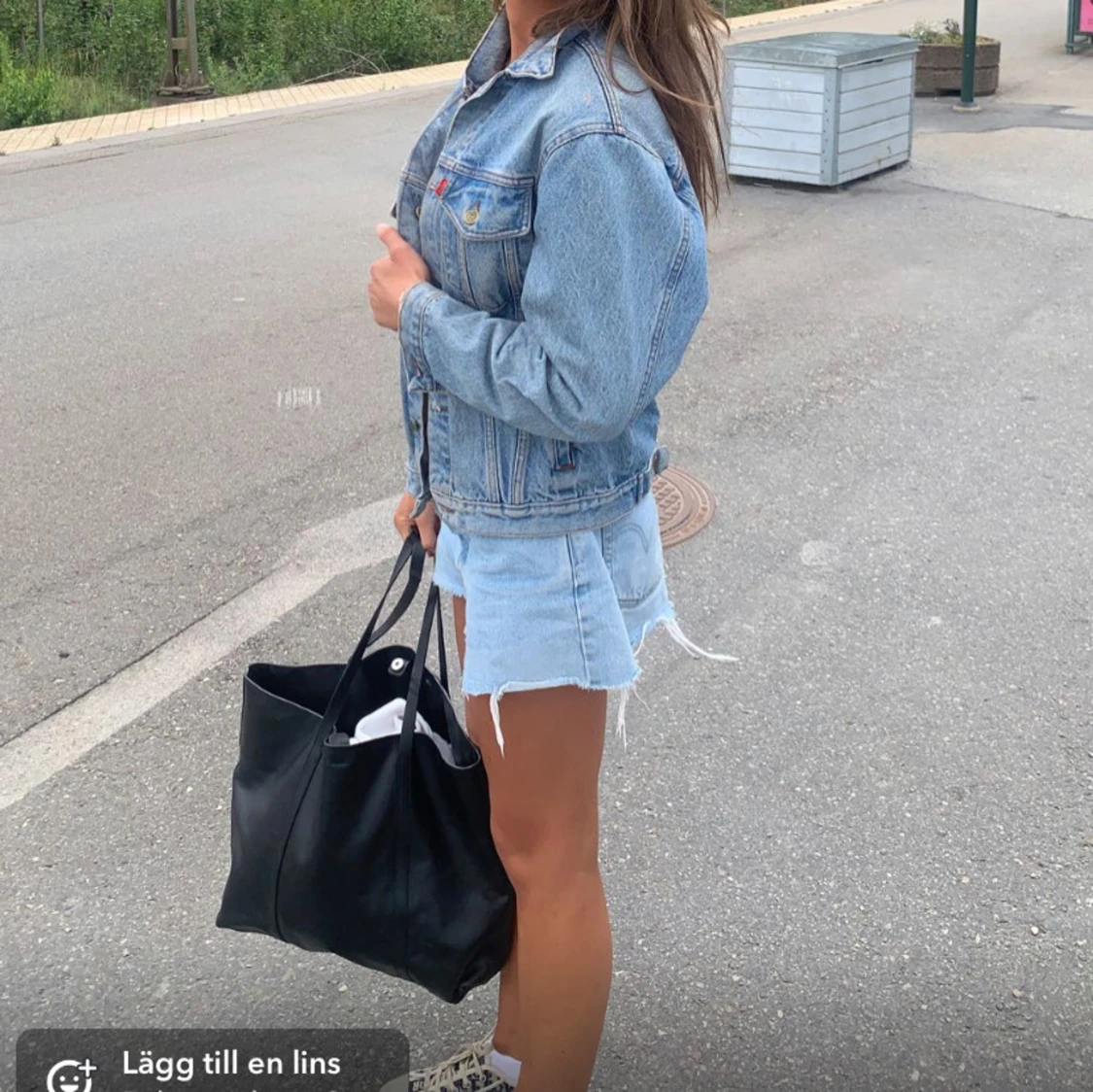  Oversized jeansjacka från Levis