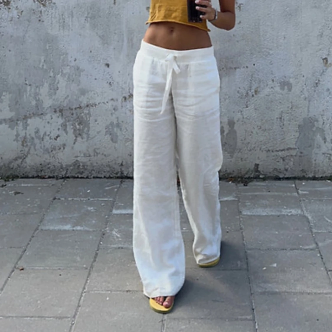 Linnebyxor från Alobha