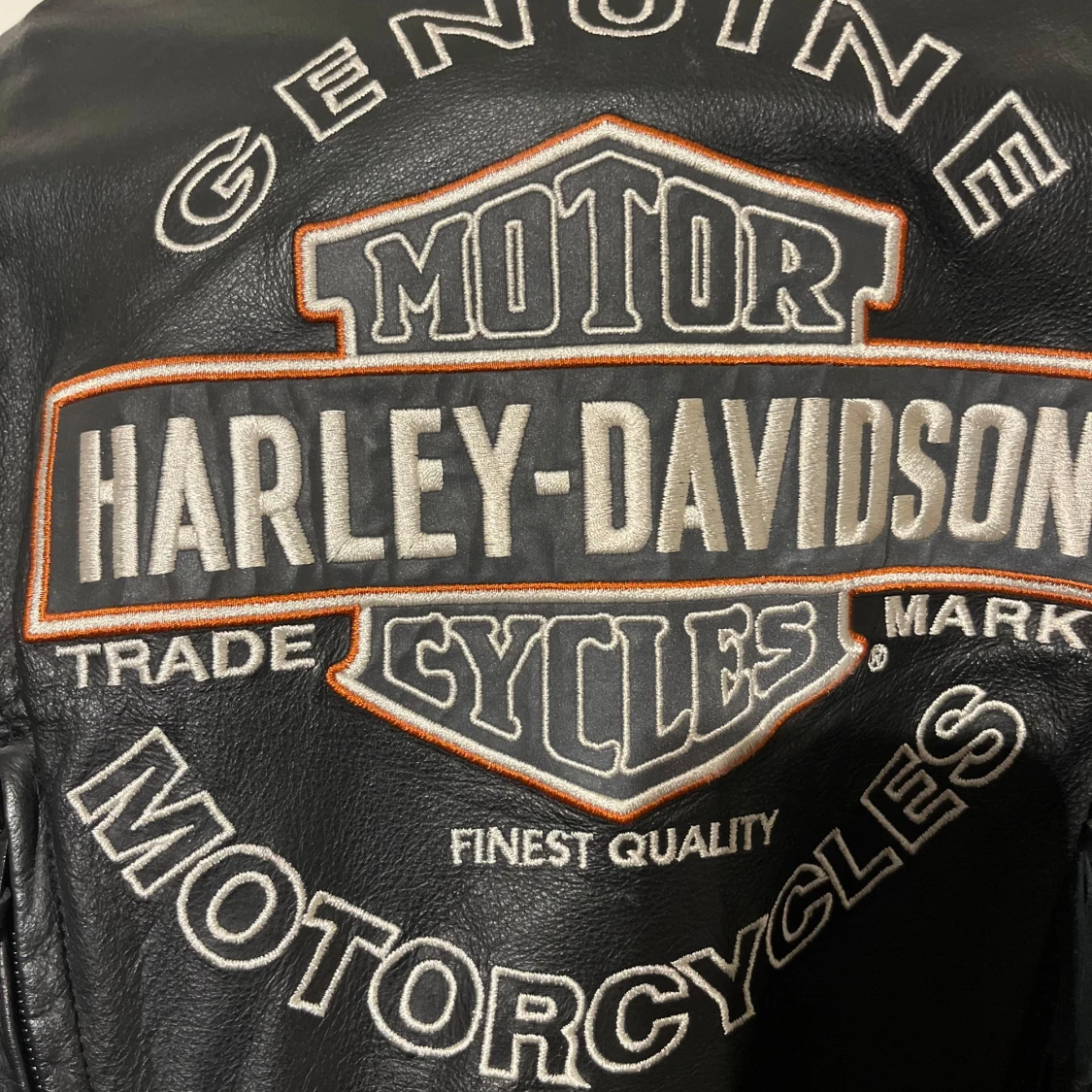 Svart skinnjacka från Harley-Davidson - 92