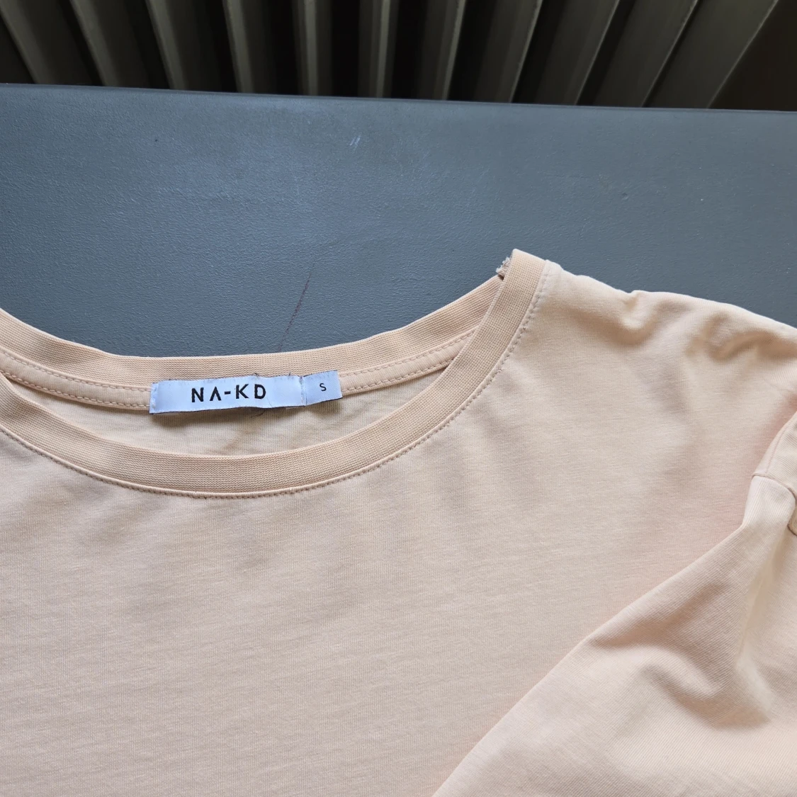 Beige långärmad topp från NA-KD - 90